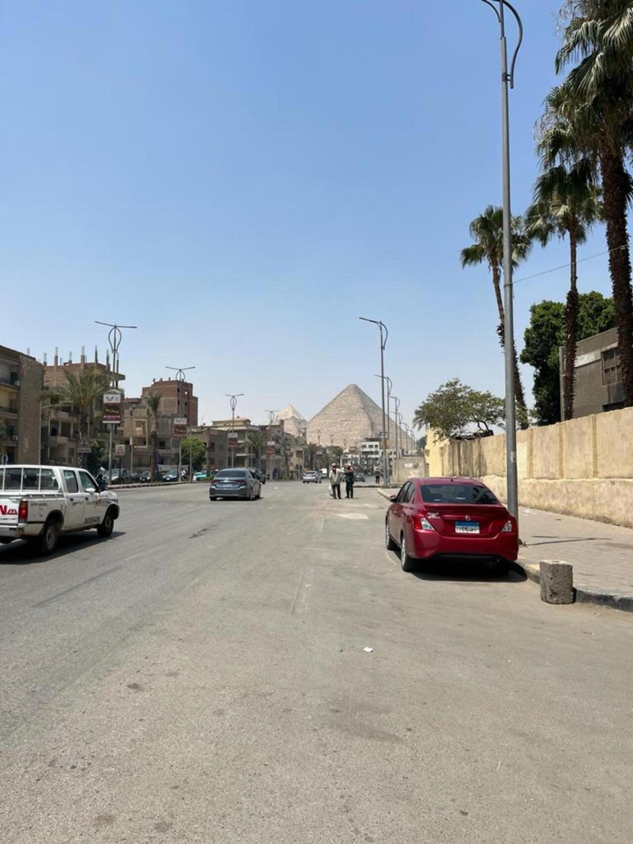 Хостел Rotana Pyramids View Nazlet el-Sisi Экстерьер фото