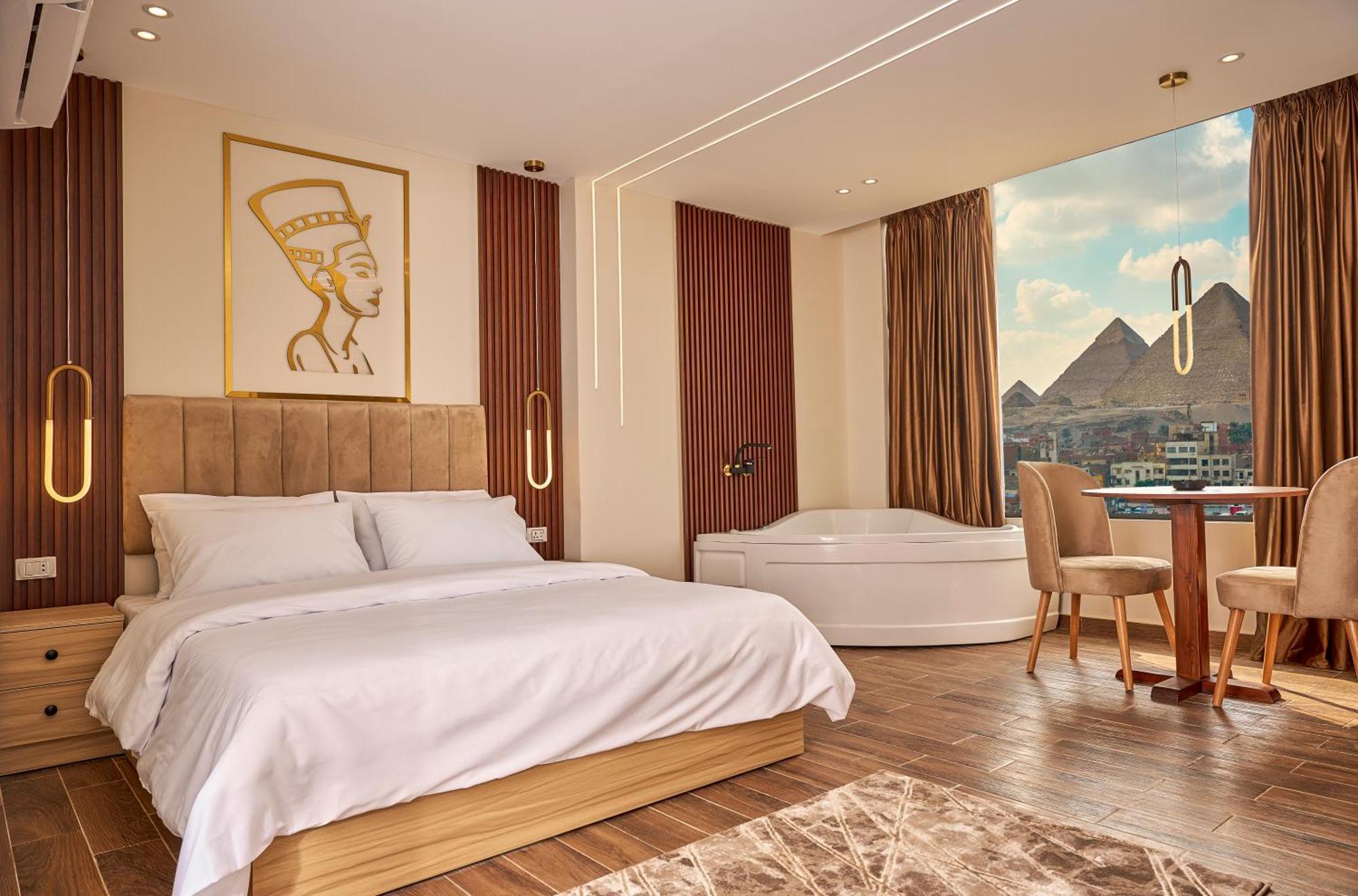 Хостел Rotana Pyramids View Nazlet el-Sisi Экстерьер фото