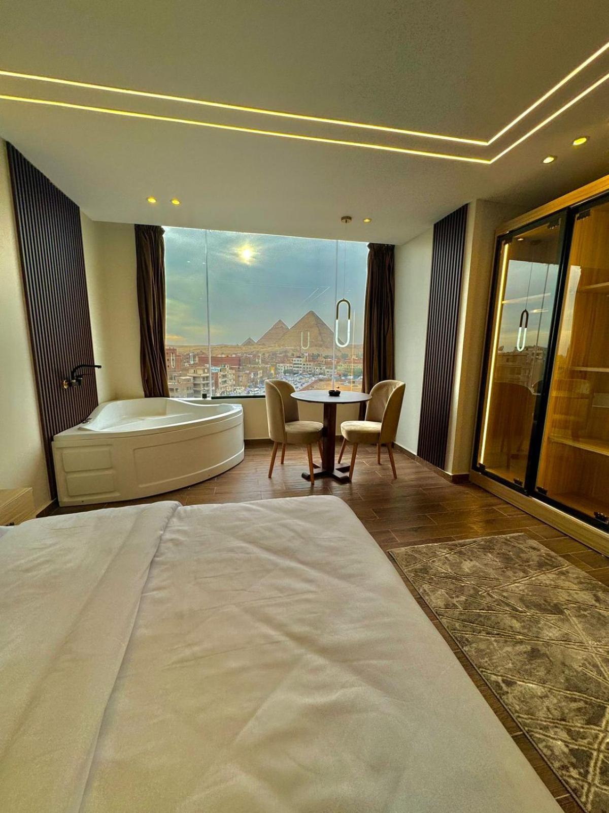 Хостел Rotana Pyramids View Nazlet el-Sisi Экстерьер фото