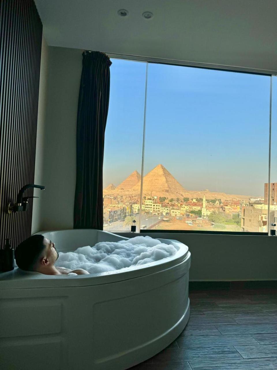 Хостел Rotana Pyramids View Nazlet el-Sisi Экстерьер фото