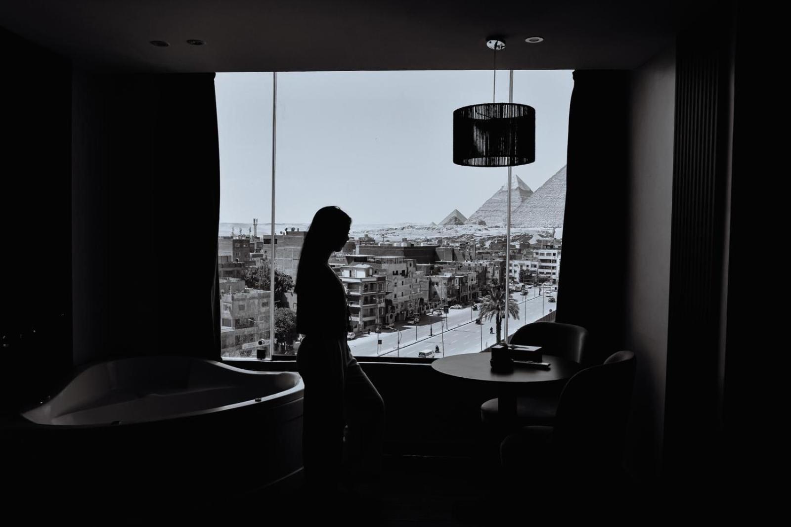 Хостел Rotana Pyramids View Nazlet el-Sisi Экстерьер фото